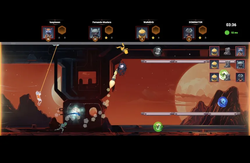 Скриншот 7 к игре Swing Into Zero-G: Space Parkour Race