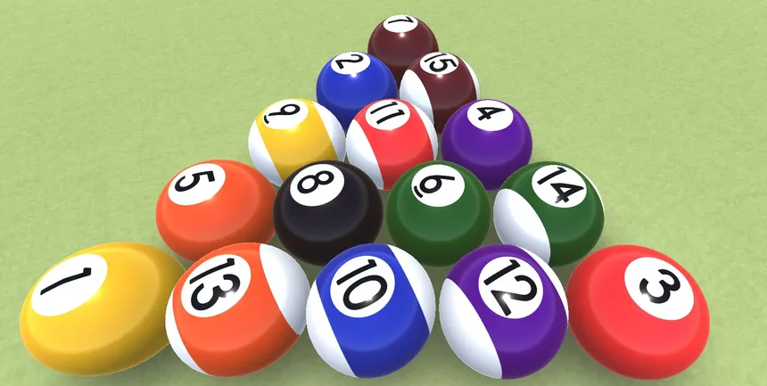 Скриншот 4 к игре Pocketing the ball-Billiards Simulator - 8 ball- 3D pool