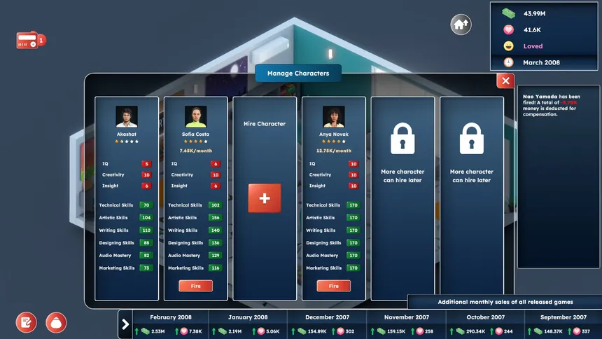 Скриншот 4 к игре Game Builder Tycoon