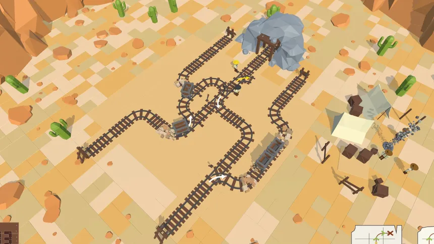 Скриншот 4 к игре Trolley Path to Gold