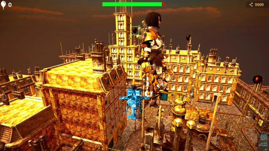 Скриншот 2 к игре Save Giant Girl from monsters 4