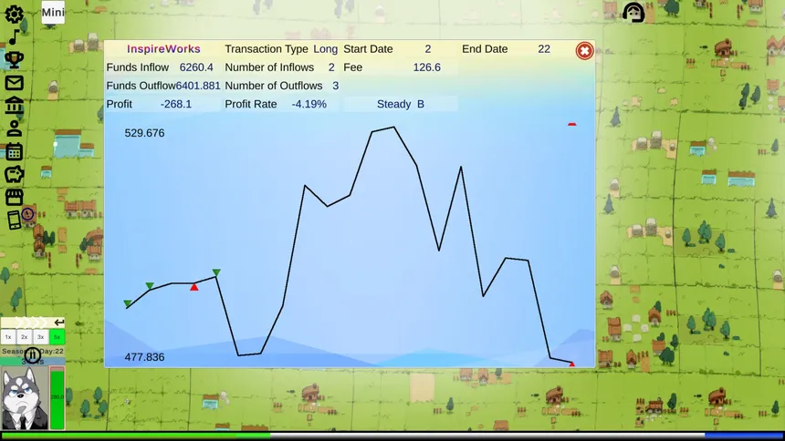 Скриншот 4 к игре Stock:Retail investors