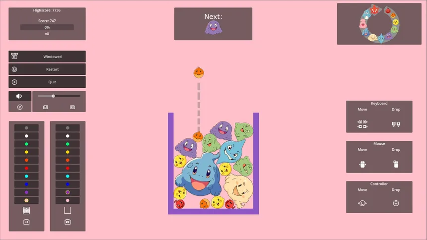 Скриншот 1 к игре Slime Drop