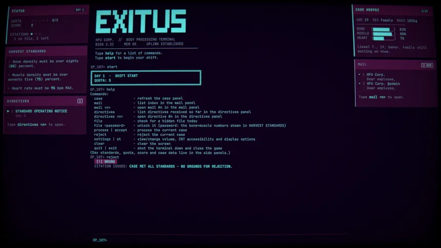 Скриншот 3 к игре Exitus