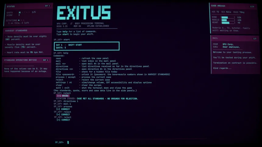 Скриншот 4 к игре Exitus
