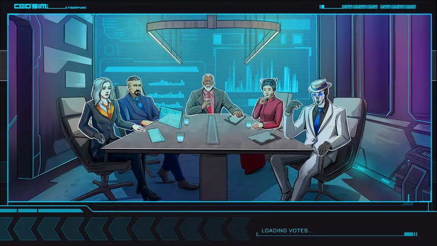 Скриншот 6 к игре CEO Sim: Cyberpunk