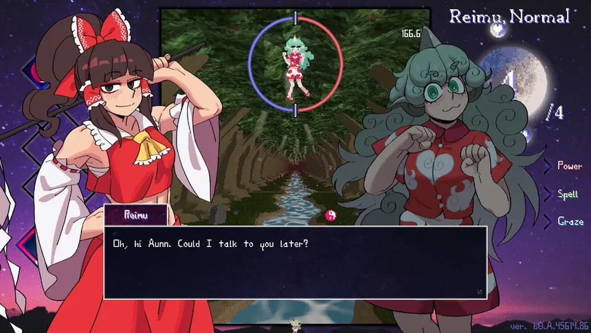 Скриншот 4 к игре Touhou Lensed Night Sky, Kaseigai