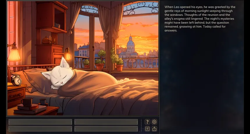 Скриншот 4 к игре White Cat Town Mystery