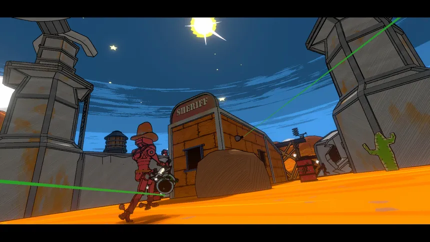 Скриншот 1 к игре Red Planet Rampage