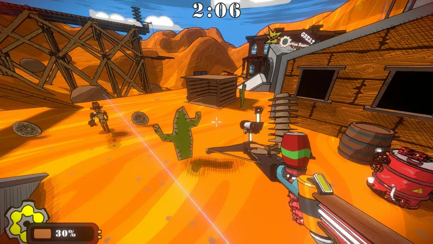 Скриншот 3 к игре Red Planet Rampage
