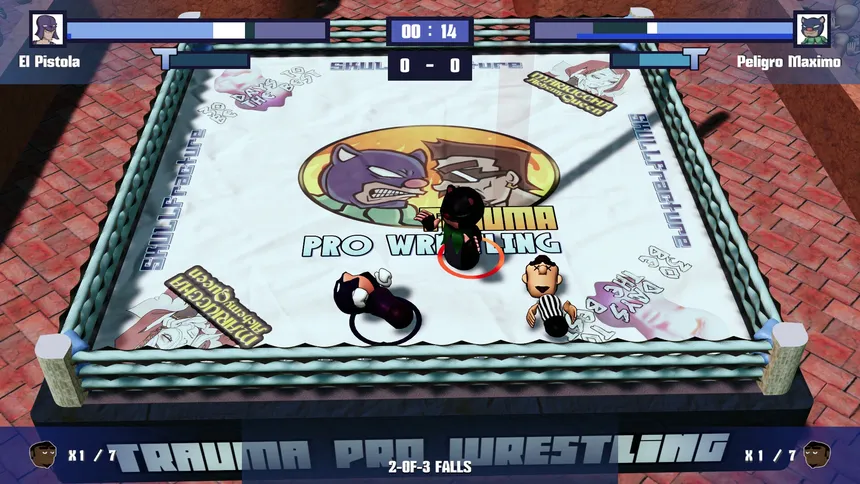 Скриншот 2 к игре TRAUMA Pro Wrestling