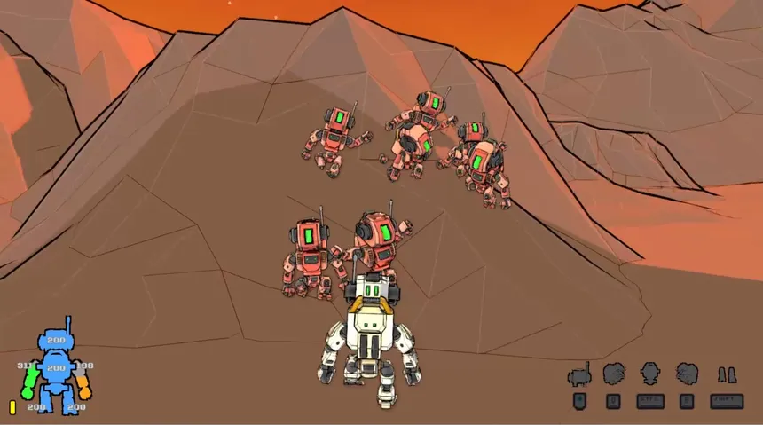 Скриншот 1 к игре Mecha Mayhem
