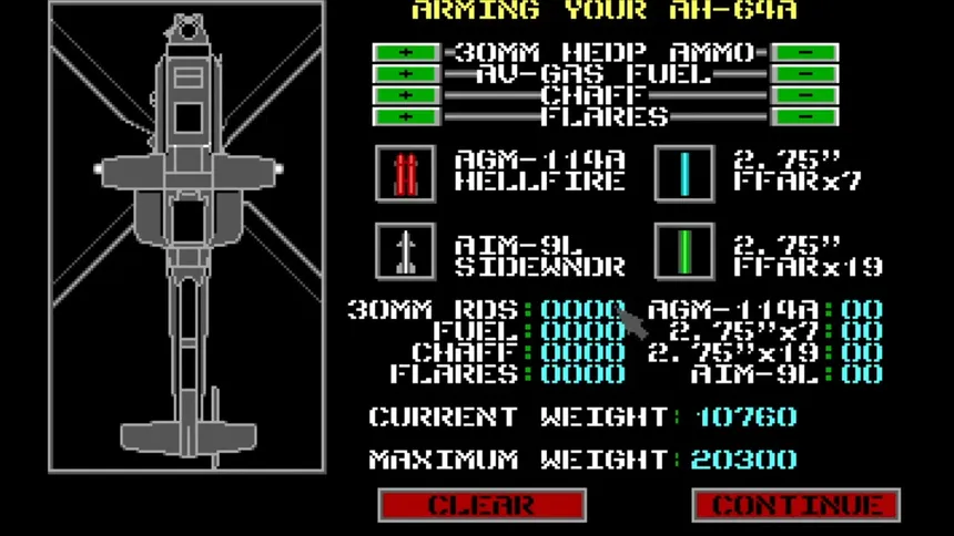 Скриншот 1 к игре Gunship + Gunship 2000