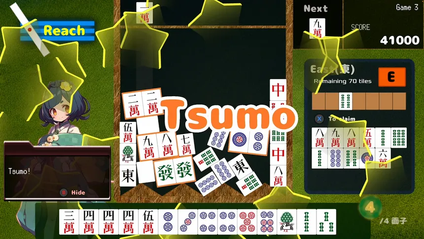 Скриншот 3 к игре Drop Mahjong tiles