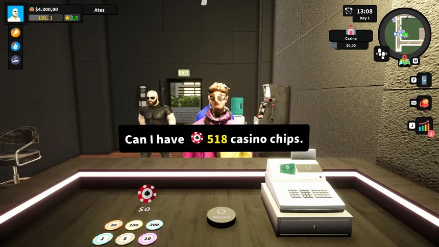 Скриншот 1 к игре Casino Management Simulator