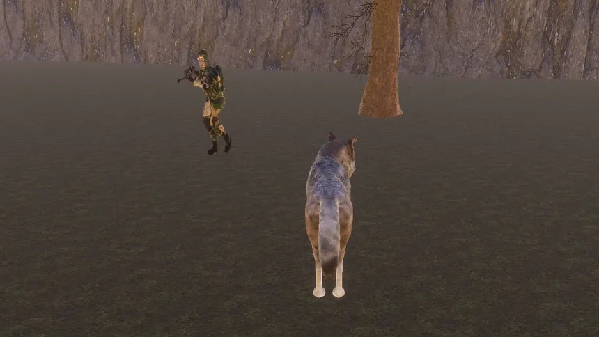 Скриншот 2 к игре The Wolf's Hunt