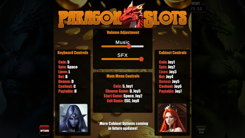 Скриншот 2 к игре Paragon Slots