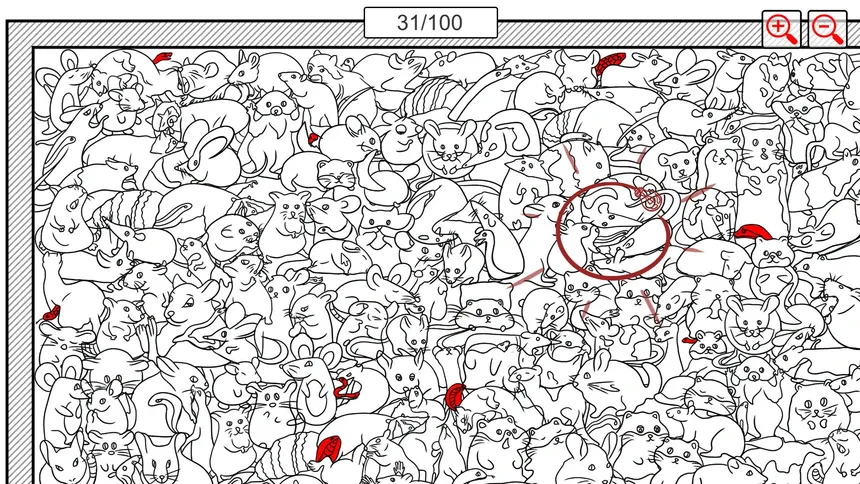 Скриншот 1 к игре SEARCH ALL - SNAKES