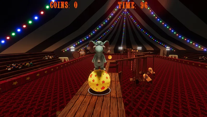 Скриншот 1 к игре Circus Elephant