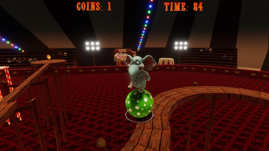 Скриншот 3 к игре Circus Elephant