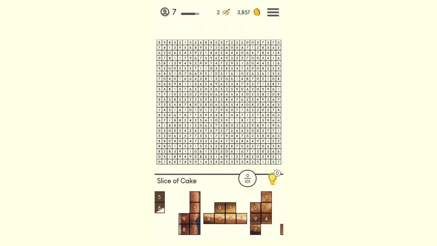 Скриншот 1 к игре Color Hunt - Number Jigsaw Puzzle