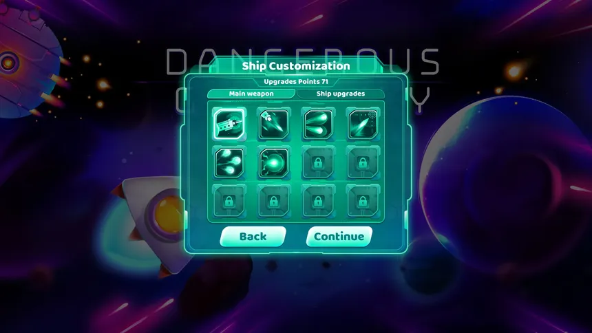 Скриншот 8 к игре Dangerous Galaxy
