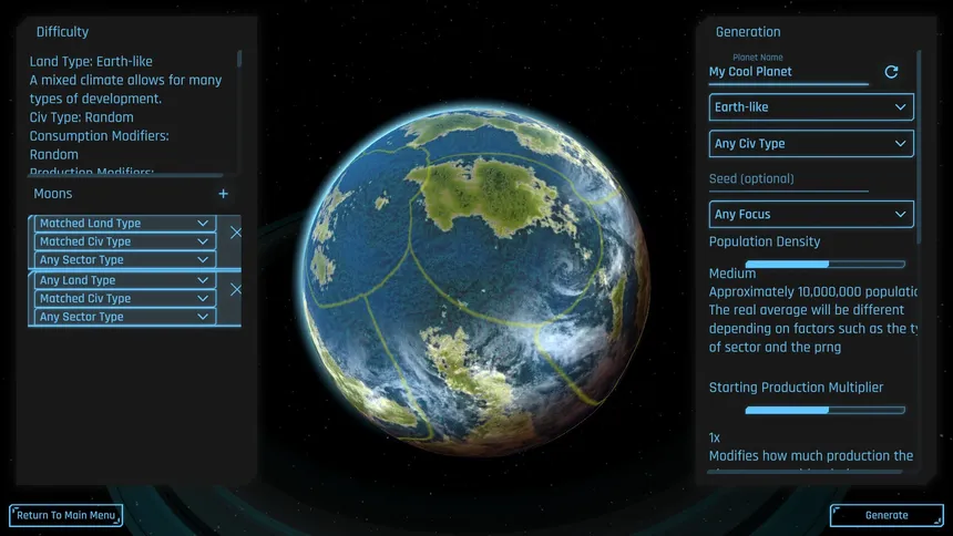 Скриншот 2 к игре Planetary Governor