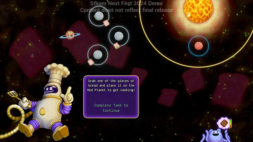 Скриншот 1 к игре Cosmic Kitchen