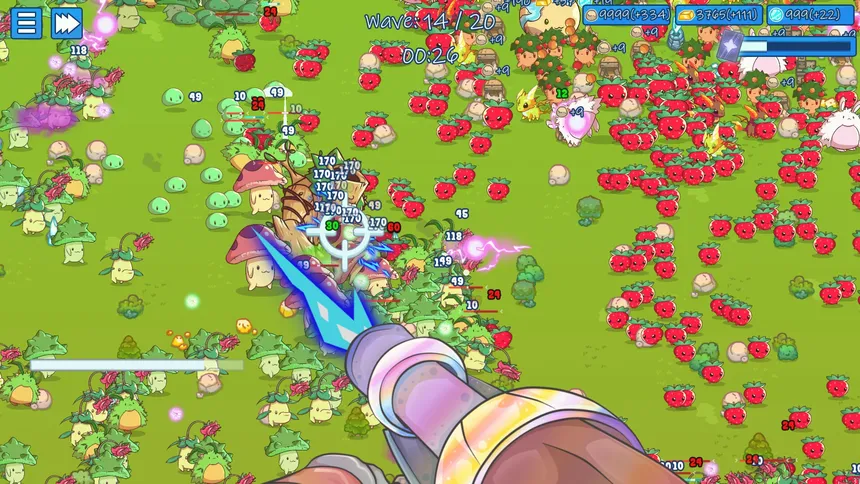 Скриншот 4 к игре Milky Way TD SURVIVORS AUTOBATTLER RTS: Earth