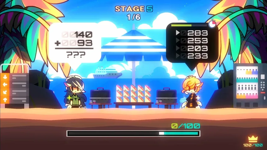 Скриншот 2 к игре Mini Star Math