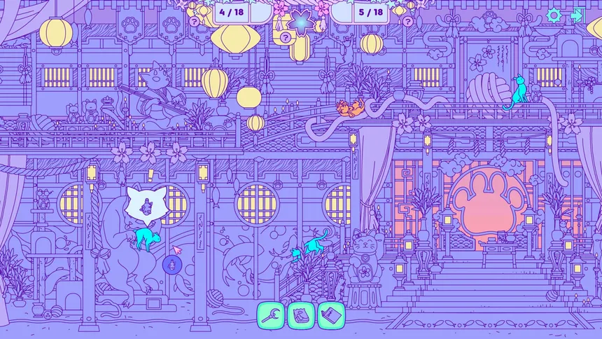 Скриншот 4 к игре Pawsome Cats in Kittynawa
