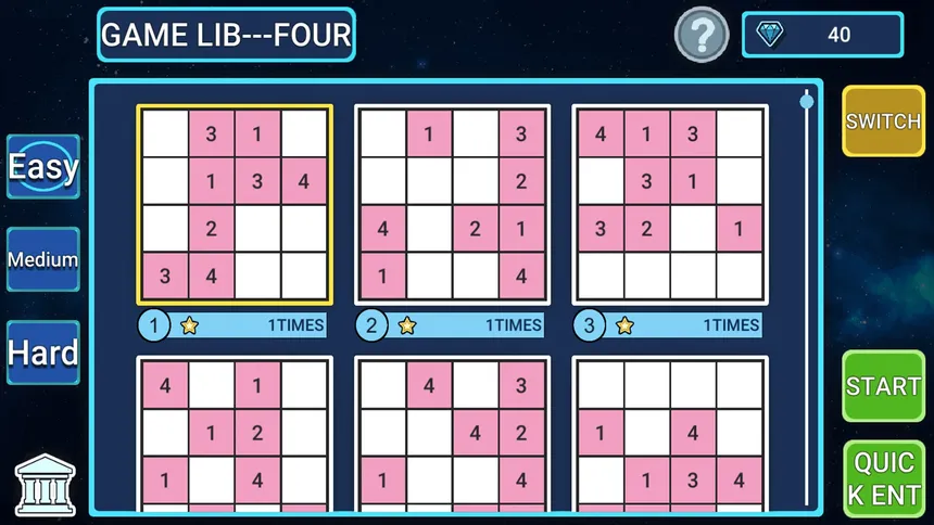 Скриншот 3 к игре Sudoku constellation