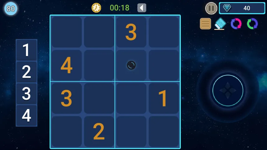 Скриншот 4 к игре Sudoku constellation