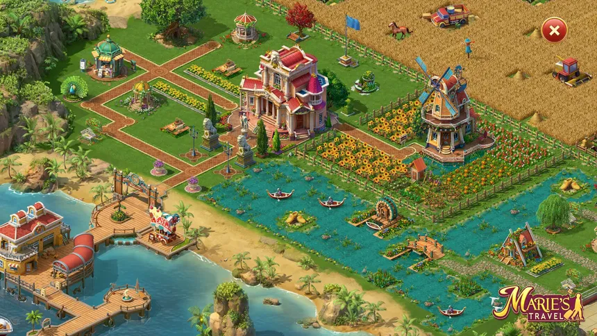 Скриншот 1 к игре Marie's Travel