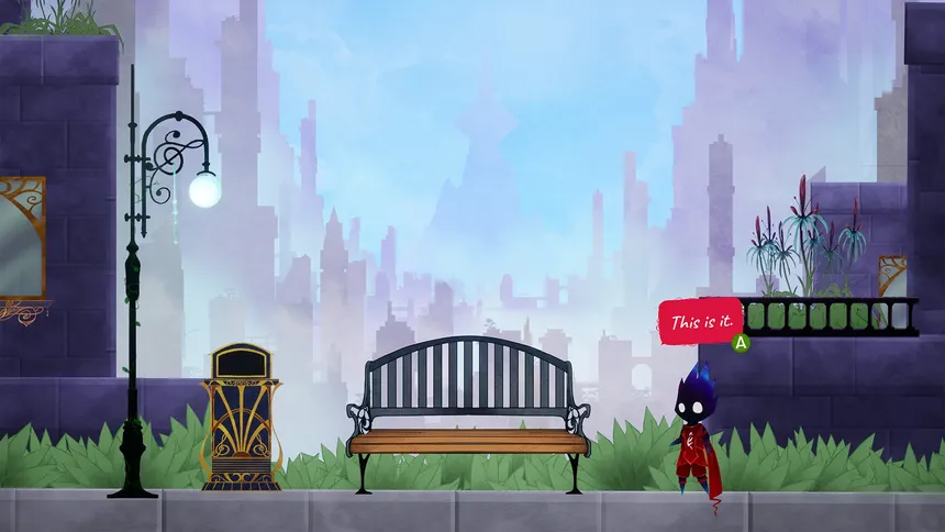 Скриншот 1 к игре Naginami and the Crimson Thread