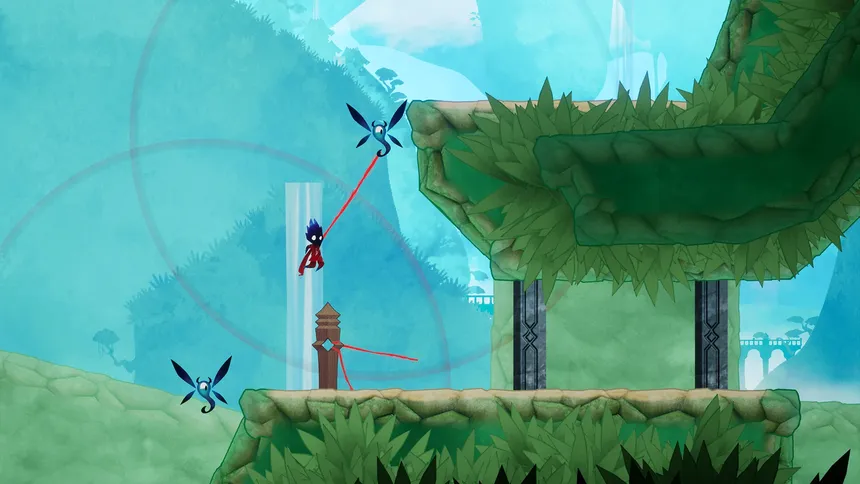 Скриншот 2 к игре Naginami and the Crimson Thread
