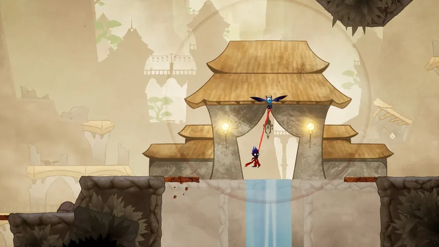 Скриншот 6 к игре Naginami and the Crimson Thread