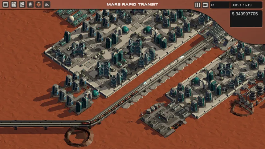 Скриншот 6 к игре Mars Rapid Transit
