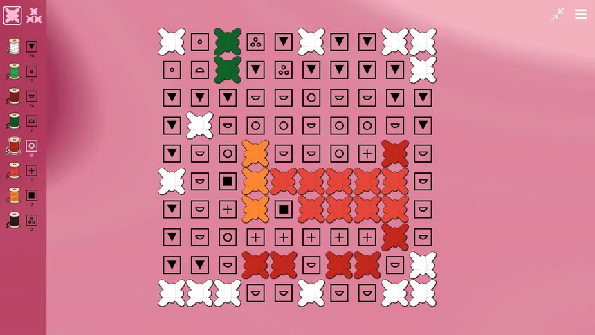 Скриншот 1 к игре Art-Therapy: Cross Stitch