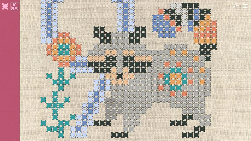 Скриншот 2 к игре Art-Therapy: Cross Stitch