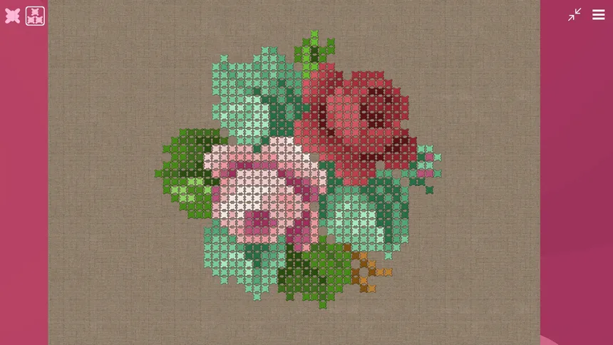 Скриншот 6 к игре Art-Therapy: Cross Stitch