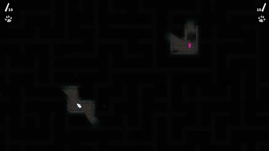 Скриншот 1 к игре Paws in the Maze