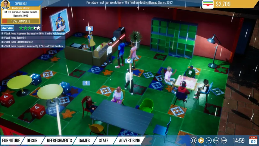 Скриншот 4 к игре Board Game Cafe