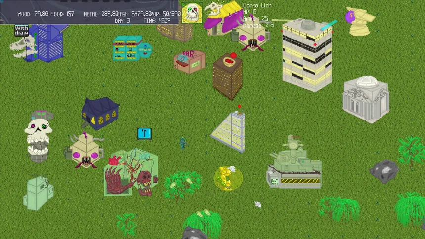 Скриншот 2 к игре Ghoul Fort