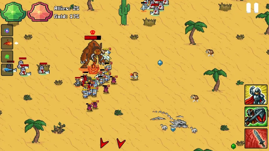 Скриншот 2 к игре Battle for the Crystals