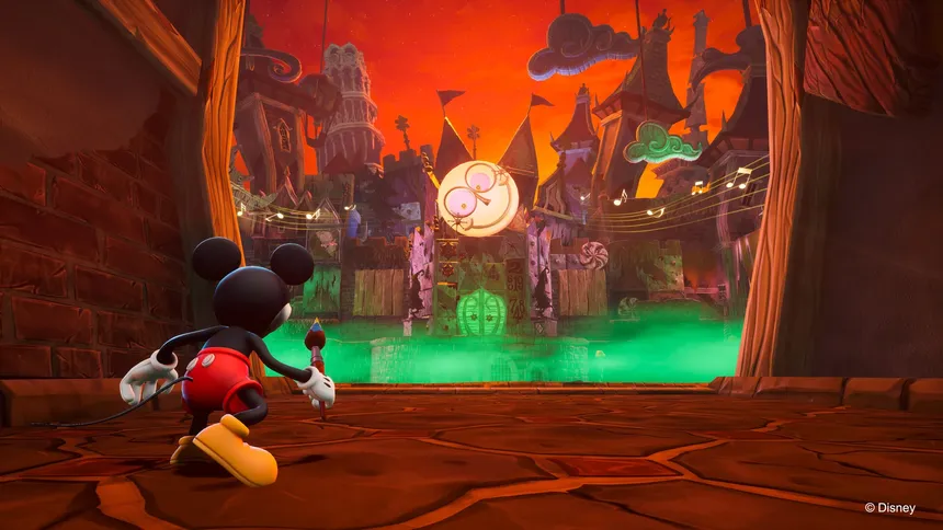 Скриншот 1 к игре Disney Epic Mickey: Rebrushed