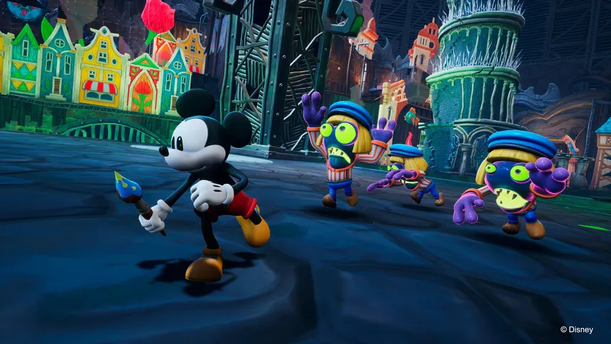 Скриншот 2 к игре Disney Epic Mickey: Rebrushed