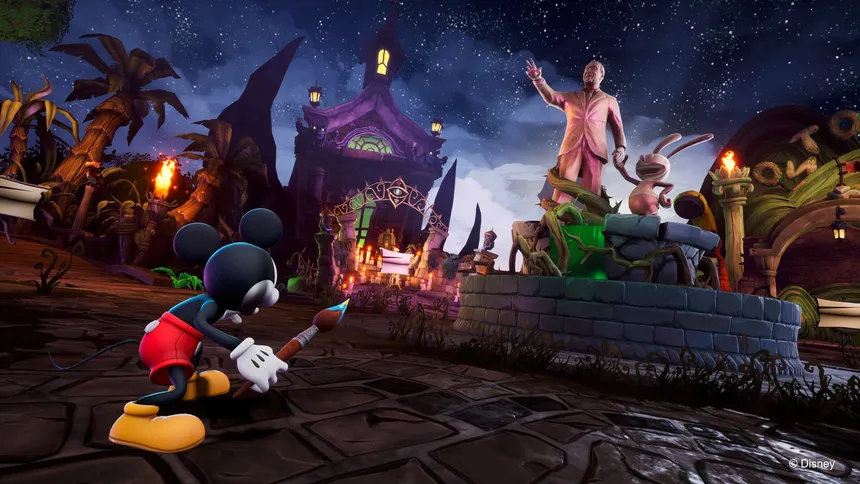 Скриншот 3 к игре Disney Epic Mickey: Rebrushed