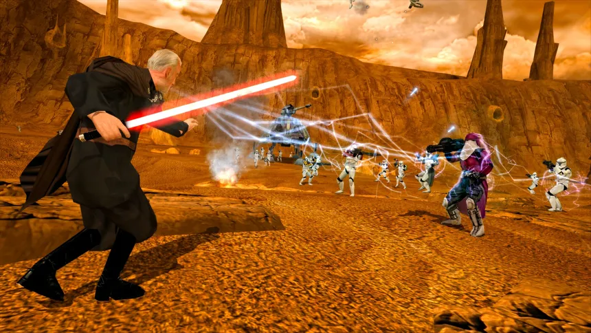 Скриншот 4 к игре STAR WARS: Battlefront Classic Collection