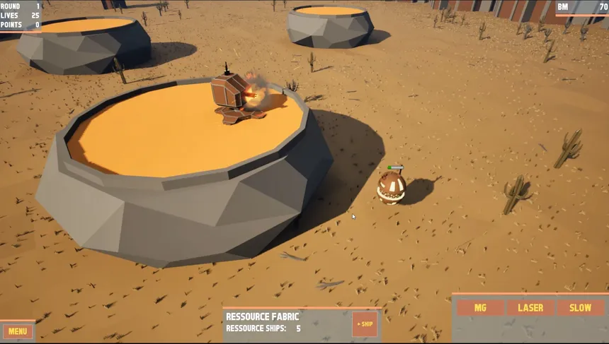 Скриншот 1 к игре LowPoly Towerdefense
